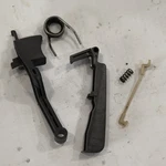 Husqvarna Trigger And Lock Assembly For 503813301 335XPT Used. Price: $14.60.