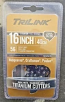 Trilink 56 Replacement Chainsaw For 16" 0.05" Gauge 3/8-IN Pitch New. Price: $19.78.