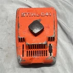 Stihl 041 Chainsaw Top Cover Orange Metal 1110 084 0602 Used. Price: $20.00.