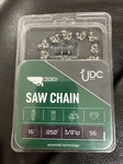 Udc Parts 16-INCH Chainsaw .050 56 Drive Links 3/8 Pitch Low-vibration New. Price: $11.99.