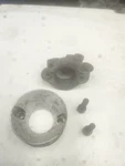 Husqvarna 2100CD/2101XP Velocity Stack & Air Filter Mounting Elbow Hardware Used. Price: $40.00.