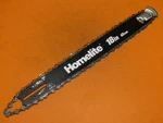Homelite 18" 3/8"LP .050" 62 Link Sprocket Nose Bar And Chain Used. Price: $20.00.