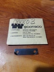 Jonsered Muffler Lock Tongue Plate 504188803 49SP 52 621 70E Scotsco Nos Open. Price: $12.99.