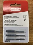 3PK Oregon Replacement Sharpening Stones (28842) 3/16 New. Price: $14.50.
