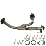 Stainless Steel Front Exhaust Pipe With Bolts Fits: 99-2004 Honda Odyssey New. Price: $145.81.