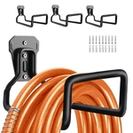Bijoketten Heavy Duty Metal Garden Hose Holder Wall Mount Organizer 3-PACK New. Price: $46.08.