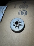 Nos N148-A8 Sprocket W/ 11/16" I.d. Bearings Homelite XL800 XL850 XL903 XL904 Open. Price: $19.90.