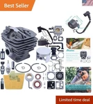 48MM Cylinder Piston Kit For Stihl 036 MS360 - Ultimate Chainsaw Repair Set New. Price: $132.49.