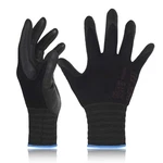 Dex Fit Nitrile Work Gloves FN330, 3D-COMFORT X-SMALL(12 Pairs), Black New. Price: $69.01.
