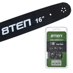 8TEN 16" Chainsaw Guide Bar & 2 .063 3/8 60DL For Stihl 066 Ms 660 440 New. Price: $58.95.