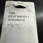 Ics 71600 16" Guide Bar For 695XL Concrete Chainsaw New. Price: $299.98.