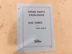 Tanaka Hedge Trimmer Model THT-262 Spare Parts Catalogue Brand. Price: $6.99.