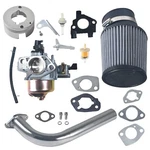 New Upgrade 420CC Carburetor Exhaust Pipe Air Filter Kit Fit For Honda GX390 .... Price: $81.89.