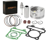 57.4MM Bore Piston Rings Gasket Kit Assembly For GY6 150CC 157QMJ Engine Scoo... New. Price: $41.66.