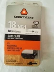County Line 18 Inch Saw Chain See Pictures If Will Your Fast Shipping New. Price: $19.99.