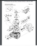 Homelite 240 Chain Saw Parts Manual List UT-10688 14 Pages New. Price: $6.99.