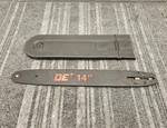 De+ AP14-52-437P-90: 14-INCH Replacement Chainsaw Bar Black Open. Price: $29.30.