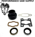 New Homelite 360 Auto, 350 Rubber Intake, Boot, & Exhaust Gaskets Seals. Price: $49.99.