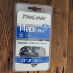 Trilink 14-INCH Drive S52 Chainsaw Replacement Blade New. Price: $15.75.