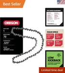 .325" Pitch Chainsaw - 20" Length, 78 Drive Links For Superior Precision New. Price: $42.99.
