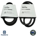 Husqvarna 501818201 & 584216102 Auger Drive Belt Set ST224, ST227 Snow Thrower New. Price: $40.95.