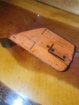 Used Husqvarna Clutch Cover 537 00 40 372XP 390XP Chain Brake Worn Rubber. Price: $29.99.