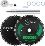 (2-SET) 9" X 20T Chainsaw Tooth Brush Blades Tool Kit, New. Price: $37.35.