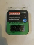 Craftsman 14 In. Saw Chain S52 91 Low Profile 713617 Made Usa New. Price: $15.58.