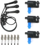 3PCS UF228 Ignition Coil &7092 Spark Plug Wires New. Price: $125.31.