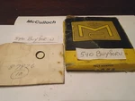 Nos Mcculloch 87826 Pro Mac 570, 800, 8200, Carburetor Pulse Hose Clamp Open. Price: $9.50.