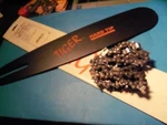 Tiger 17" Hard Hose Bar & Chain Stihl 050 051 075 076 084 085 17E031063PH 404 New. Price: $59.98.