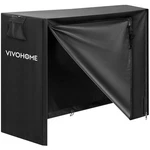 4FT Waterproof Firewood Log Rack Storage Cover With Zipper & Hook Loop Tape New. Price: $24.96.