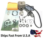 Nikasil Cylinder Kit Overhaul For TS410 TS420 + Crankshaft Gasket Set Filter New. Price: $175.99.