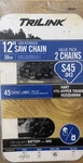 Trilink (14345X2TLW) 12 Low Kickback Chainsaw (S45 .043) 2-PACK...NEW!!. Price: $14.99.