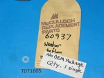 Oem Genuine Mcculloch 60937 Teflon Washer, Oil Pump Series, SP125, SP105 Saw New. Price: $14.49.