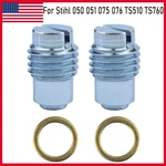 Decompression Valve Plug 1111 025 2200 For Stihl 050 051 075 076 TS510 TS760 Saw New. Price: $9.59.