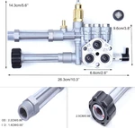 92841730 92840020 2800 Psi Pressure Washer Pump For Craftsman 580.752501 126T02 New. Price: $77.63.