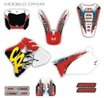 Kit Decals Graphics For Honda CR125R 95-96 Laminate Matte Finish Premium New. Price: $80.00.