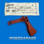 New Oem Husqvarna Throttle Trigger 503721501 B75. Price: $12.95.