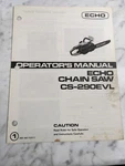 Echo Chain Saw Operator's Service Manual Operation CS-290EVL Used. Price: $11.34.