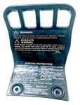 Poulan Gasoline Chainsaw Handguard, Model 3000 2-STROKE, Oem Part 530027181 Used. Price: $18.95.