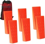 Ar-pro 6 Pack Tree Felling Wedges With Spikes For Safe Cutting 5.5 New. Price: $21.09.