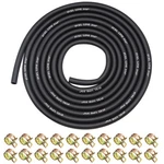 Sunxeke 10 Feet 3/16 Id Fuel Line With 20PCS 2/5 Inch, Black. Price: $17.41.