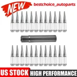 M14X1.5 Spike Lug Nuts For Chevy Silverado Sierra Gmc Ram 1500,24PCS New. Price: $59.99.