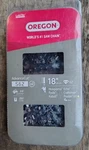 Oregon S62 18" Chainsaw Pack Low Kickback Link 3/8 .050 Open. Price: $20.00.