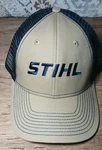 Genuine Stihl Outfitters Apparel Hat (8403369) Khaki/black Snap Back Lnc Pre-owned. Price: $14.25.