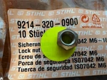 Stihl Part # 9214 320 0900 Lock Nut New. Price: $6.75.