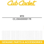 Mtd J3660000017R Drive Sprocket Remington RM4050B RM4040B New. Price: $10.95.