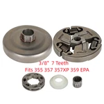 Clutch Drum Rim Sprocket Kit For Husqvarna 355 359 357XP Epa Chainsaw 3/8"-7 New. Price: $24.99.