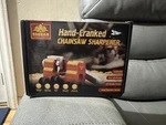 Stsva Hand-cranked Chainsaw Sharpener ST5312 Open. Price: $19.00.